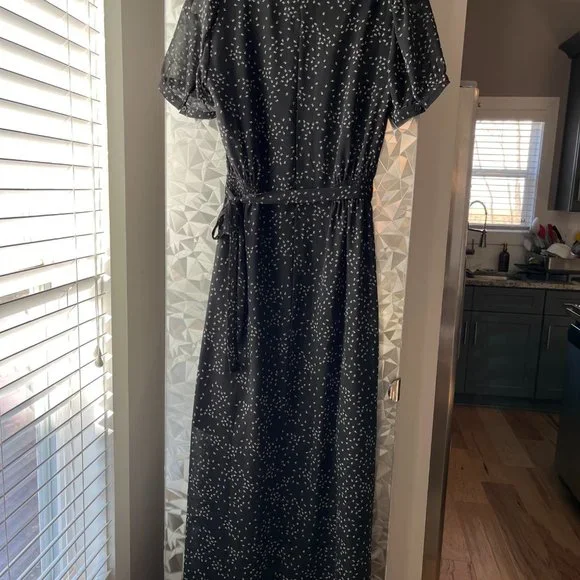 A New Day Target Maxi Full Length Black Floral Dress - Picture 6 of 12